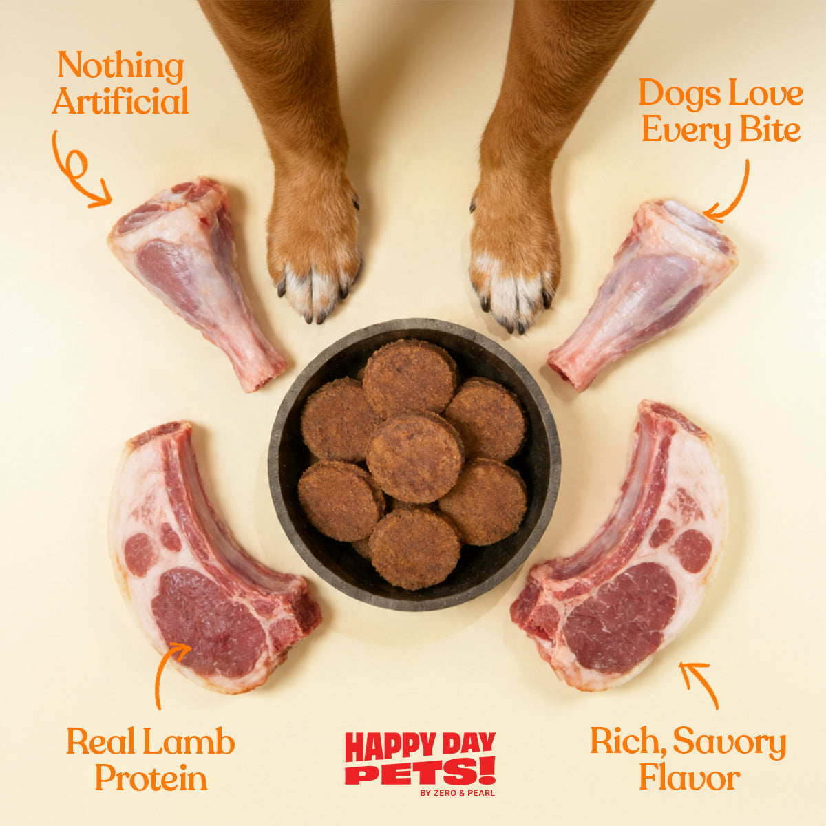 Lamb Chips single-ingredient dog treats – Happy Day Pets, photo 3