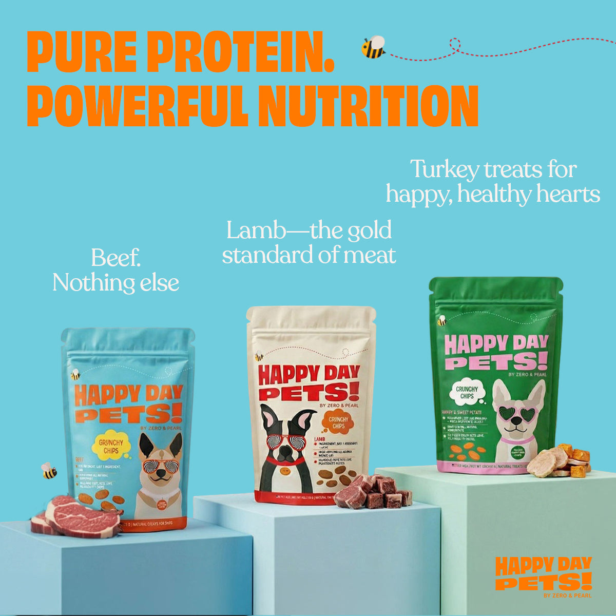 Beef Chips single-ingredient dog treats – Happy Day Pets, photo 6