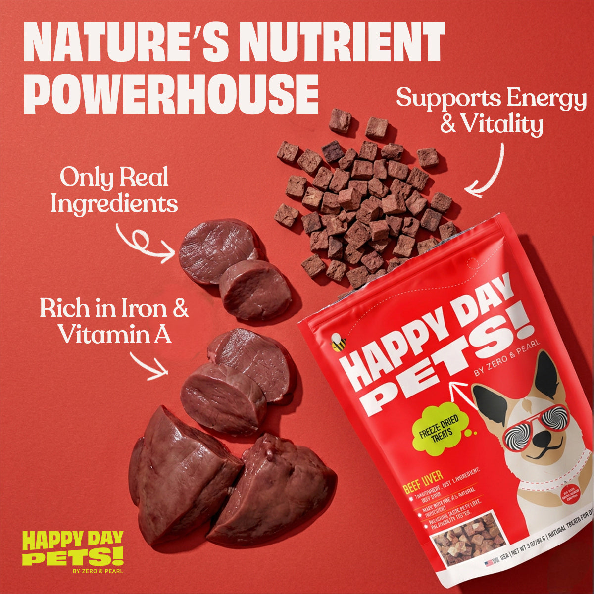 Red Meat Trio dog treat bundle – Happy Day Pets, photo 6