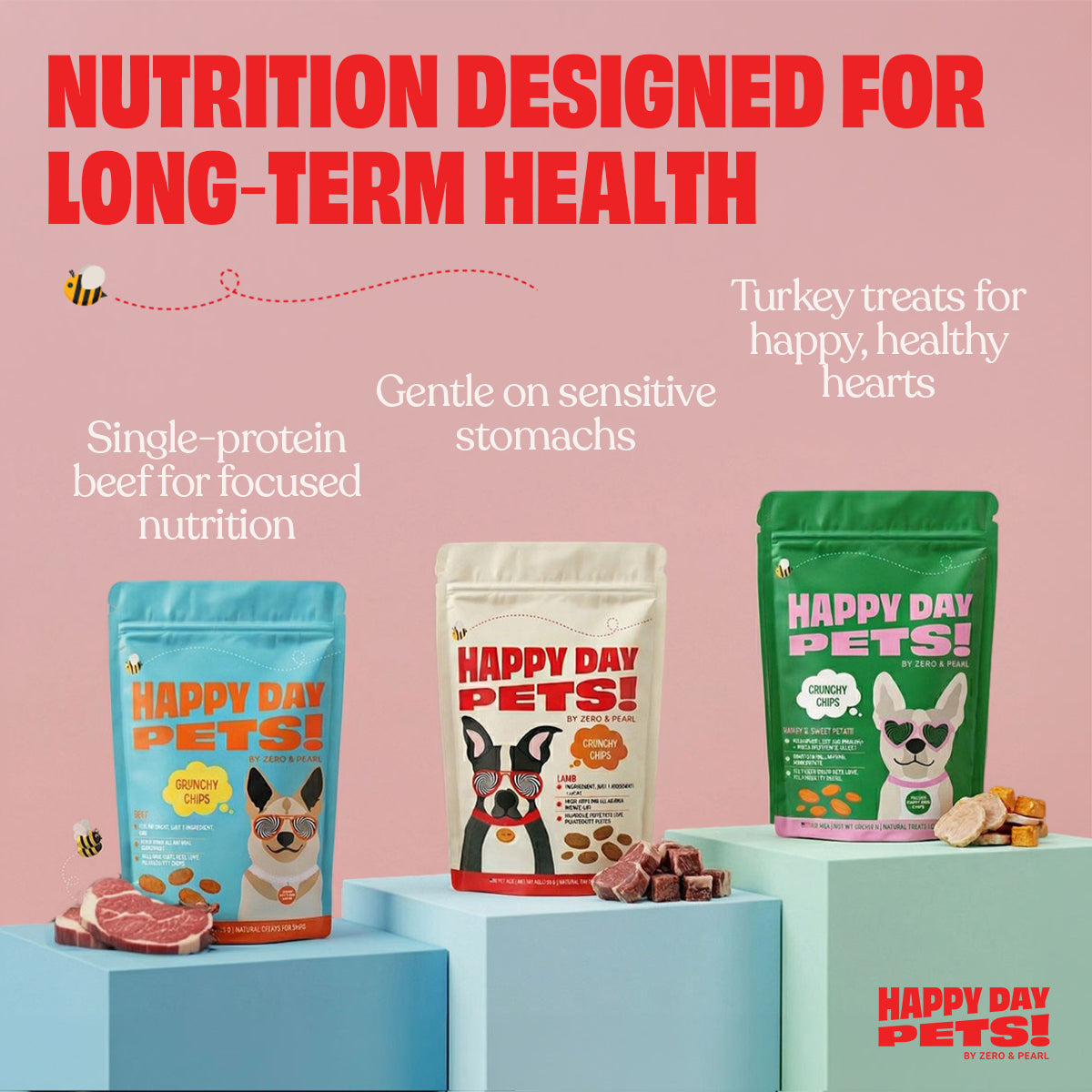 Lamb Chips single-ingredient dog treats – Happy Day Pets, photo 6
