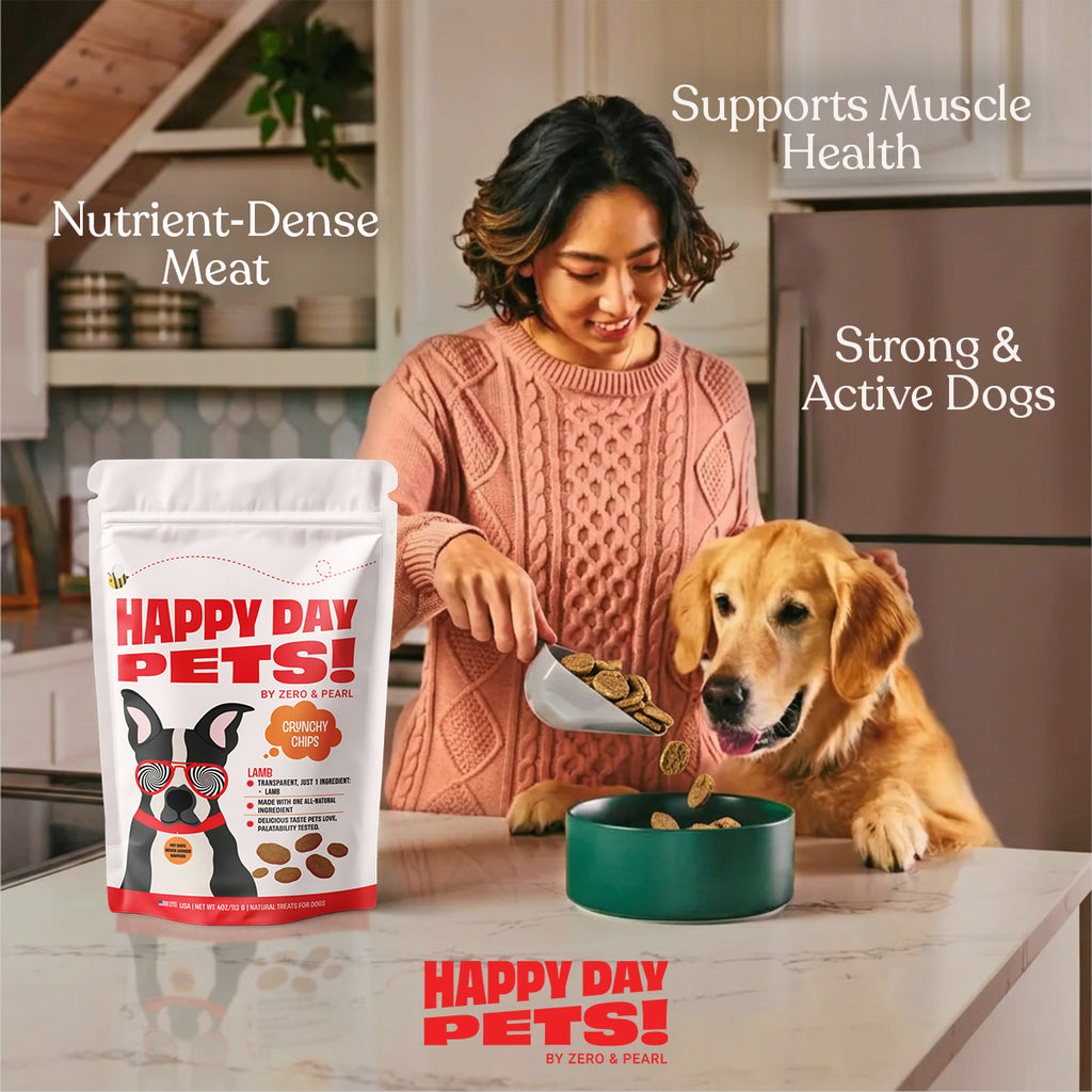 Lamb Chips single-ingredient dog treats – Happy Day Pets, photo 7